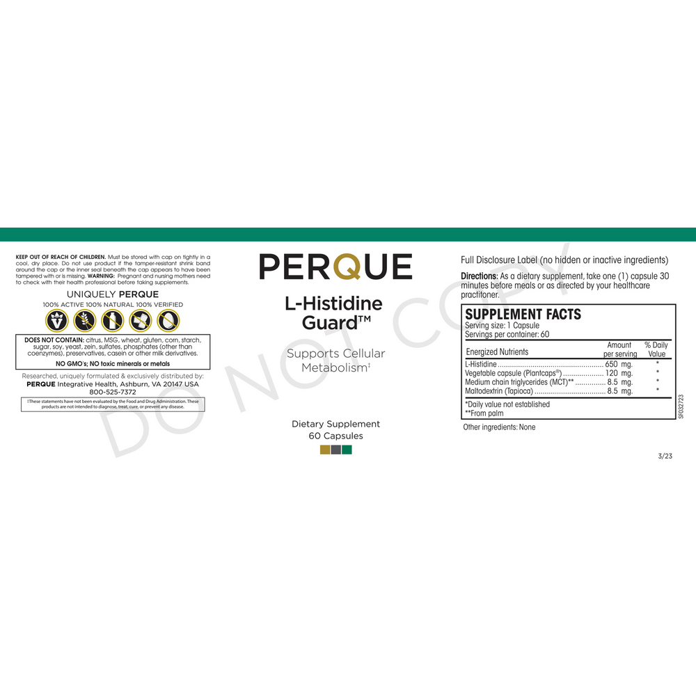 Product image for L-Histidine Guard.
