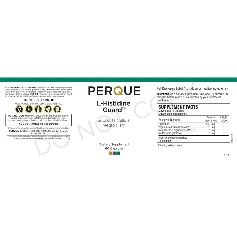 Product image for L-Histidine Guard.
