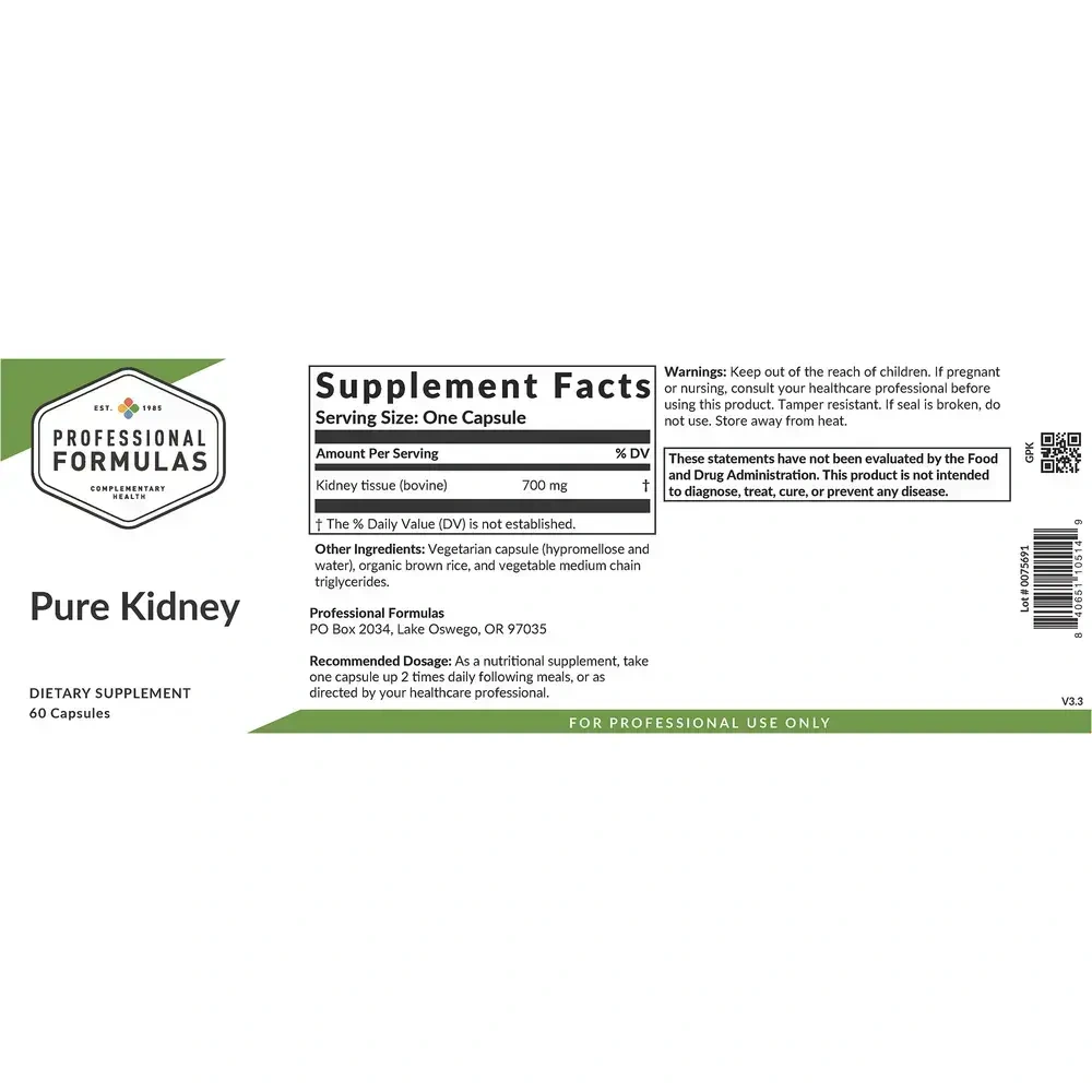 Product image for Pure Kidney.