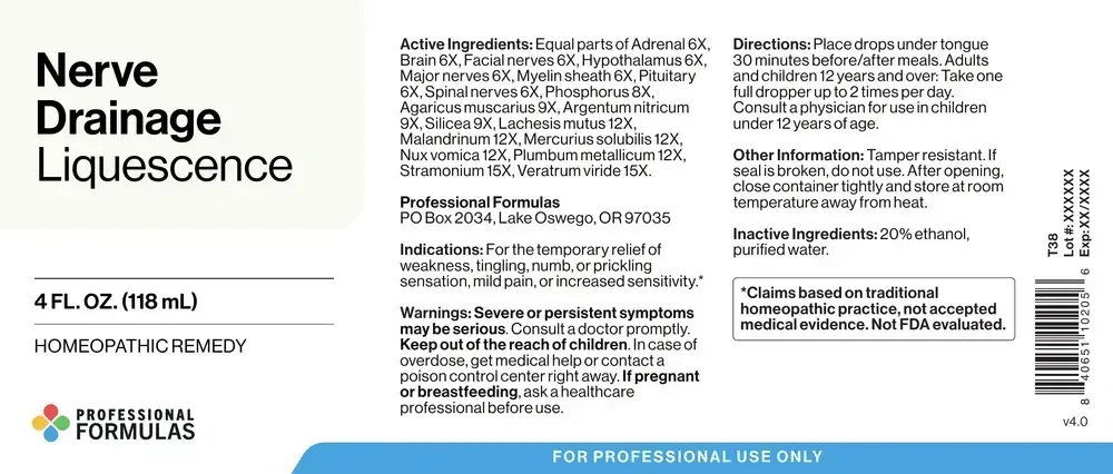 Product image for Nerve Drainage Liquescence.