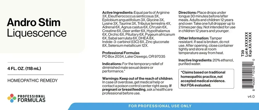 Product image for Andro Stim Liquescence.