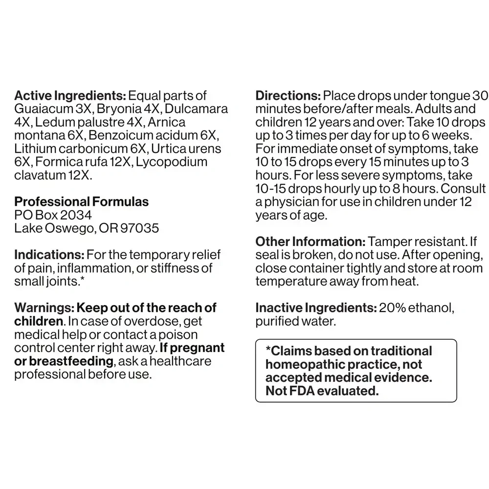 Product image for Gout Formula.