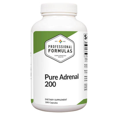 Pure Adrenal 200 180 capsules
