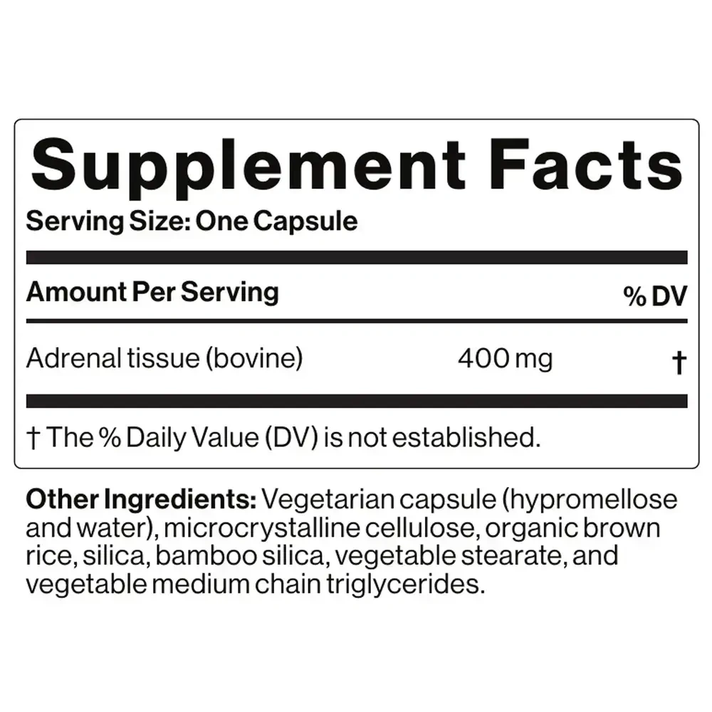 Product image for Pure Adrenal 400.