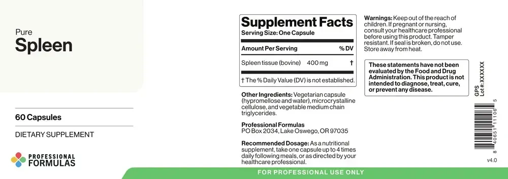 Product image for Pure Spleen.