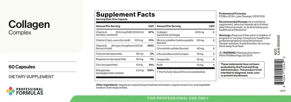 Product image for Collagen Complex.