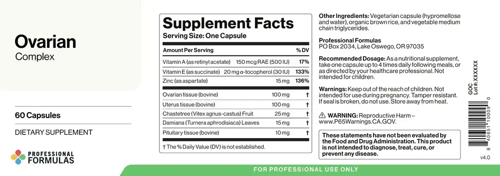 Product image for Ovarian Complex.