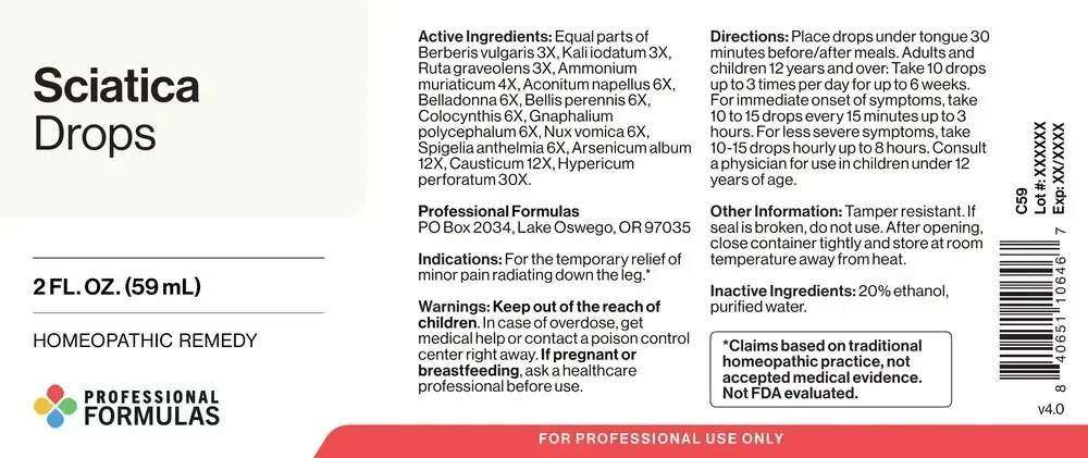 Product image for Sciatica Drops.