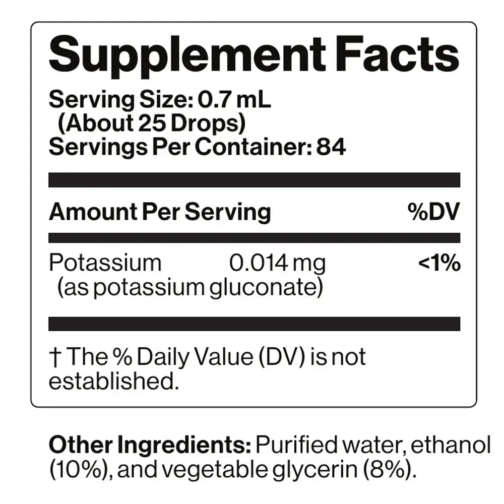 Product image for K-Potassium (Oligo Element).