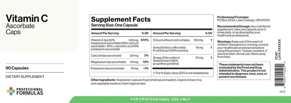 Product image for Vitamin C Ascorbate(buffered).