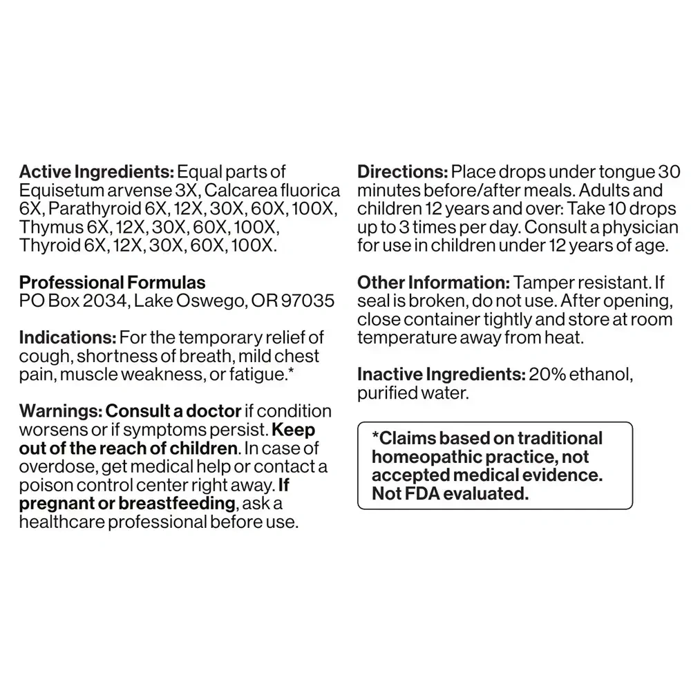 Product image for Thyroid Thymus Parathyroid Drops.
