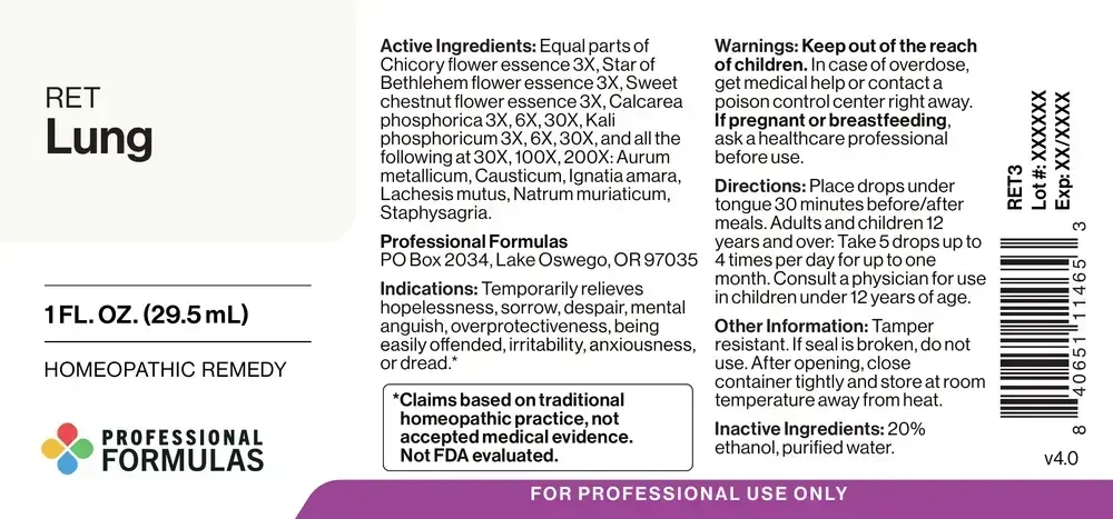 Product image for Lung(RET-3).