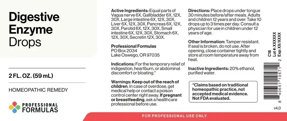 Product image for Digestive Enzyme.