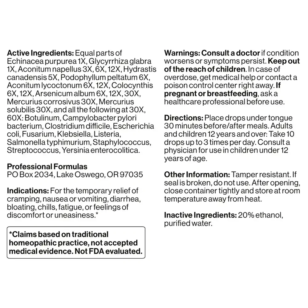 Product image for Food Poisoning Detox.