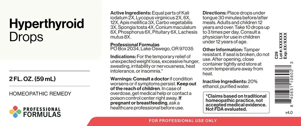 Product image for Hyperthyroid Drops.