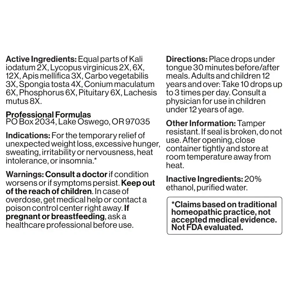 Product image for Hyperthyroid Drops.
