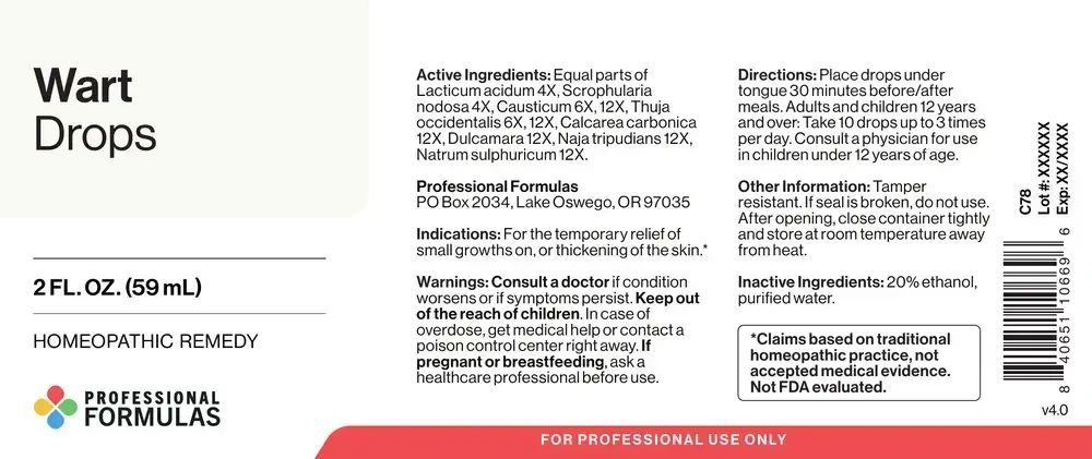 Product image for Wart Formula.