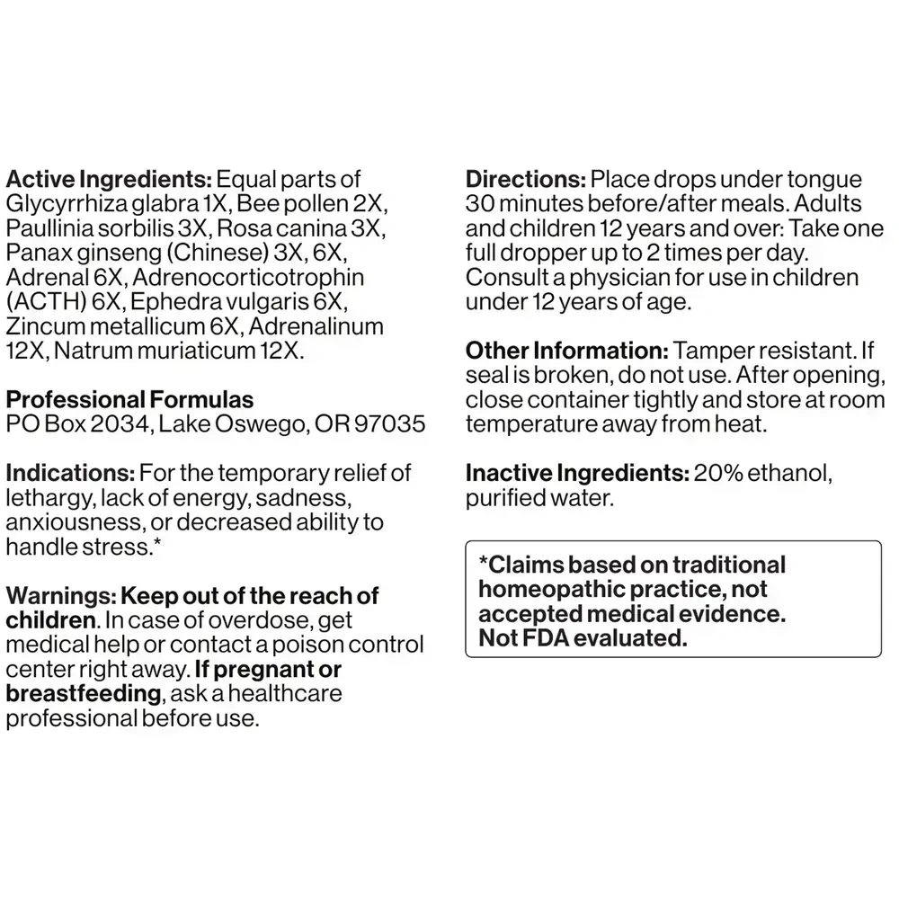 Product image for Adrenal Liquescence.