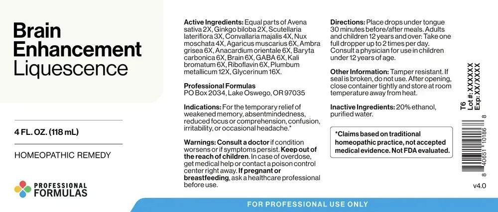 Product image for Brain Enhancement Liquescence.