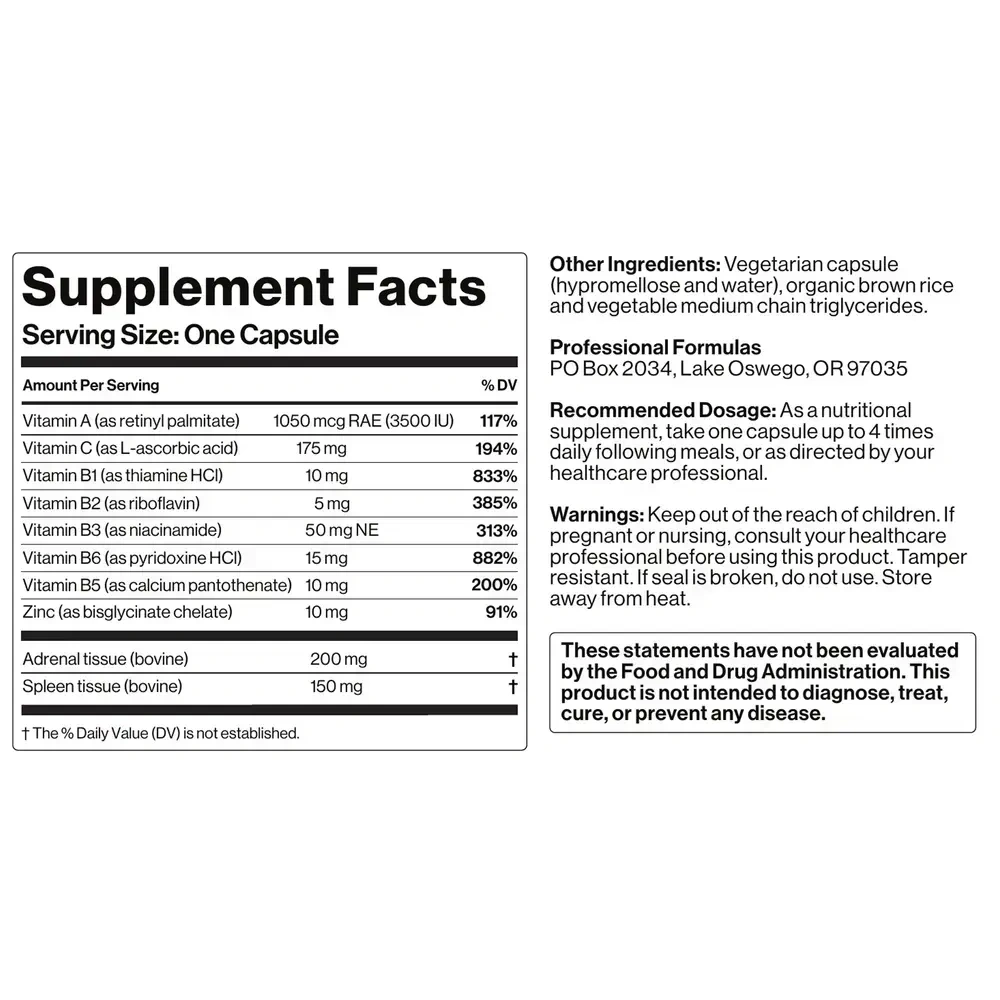 Product image for Adrenal Complex.