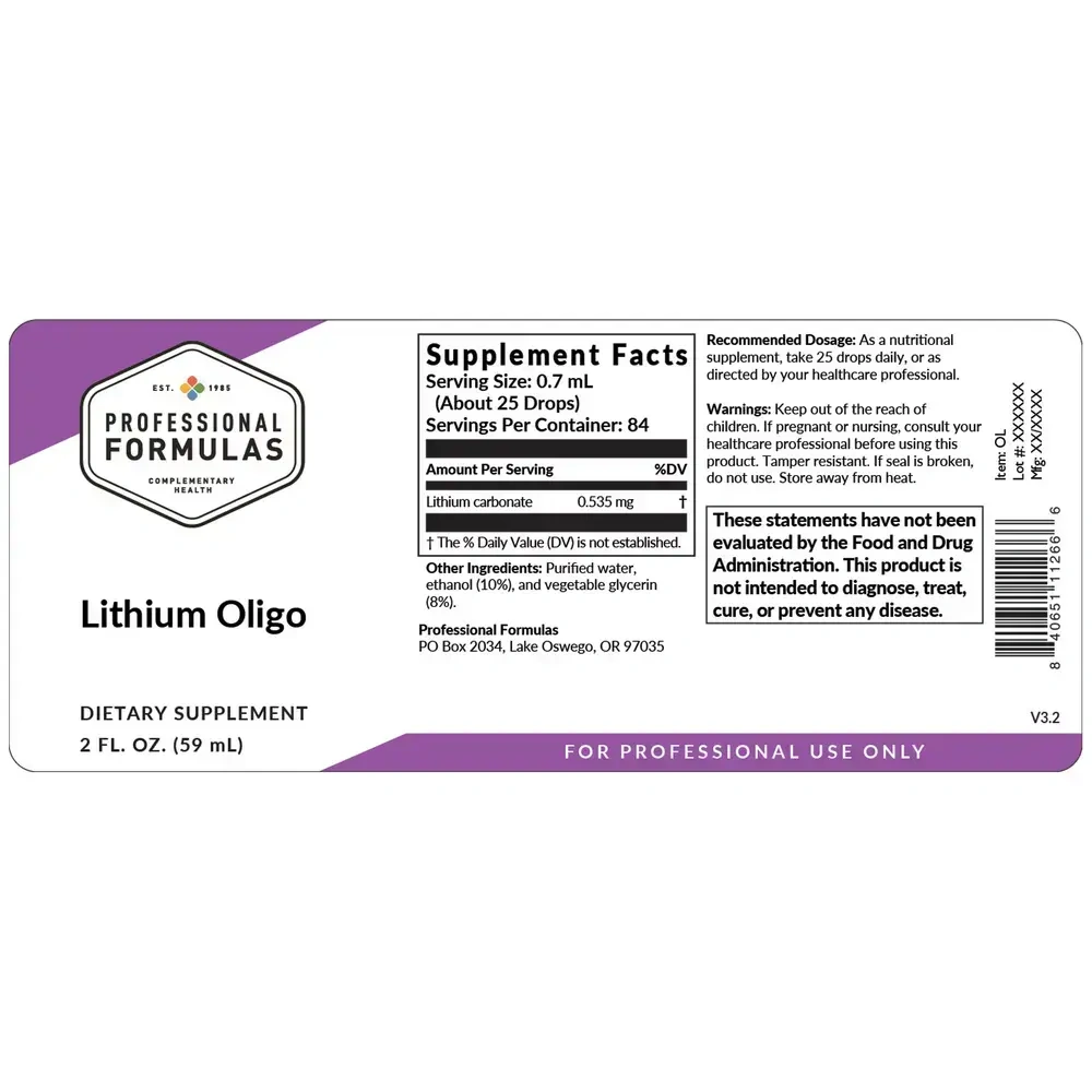 Product image for Lithium Oligo.