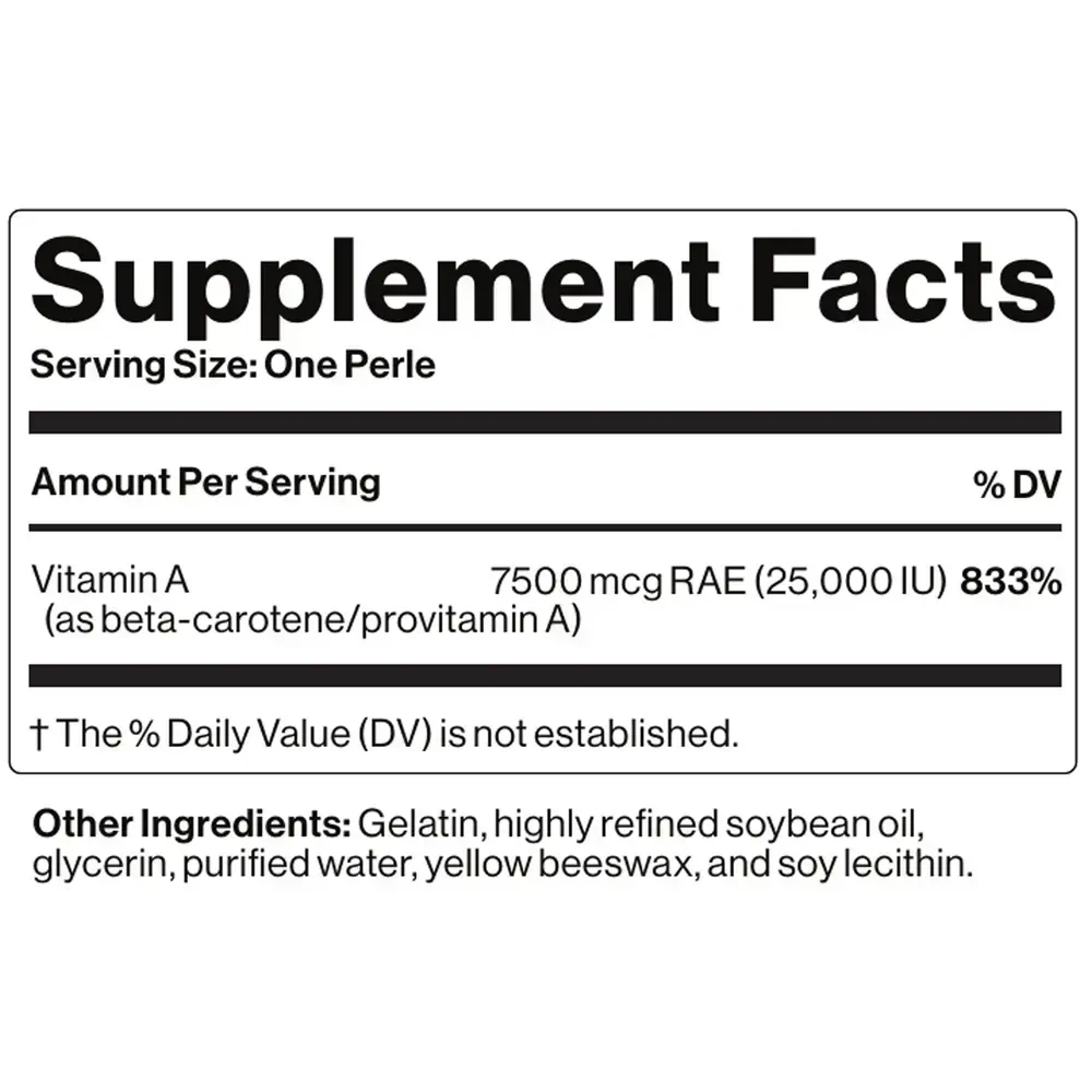 Product image for Natural Beta Carotene.