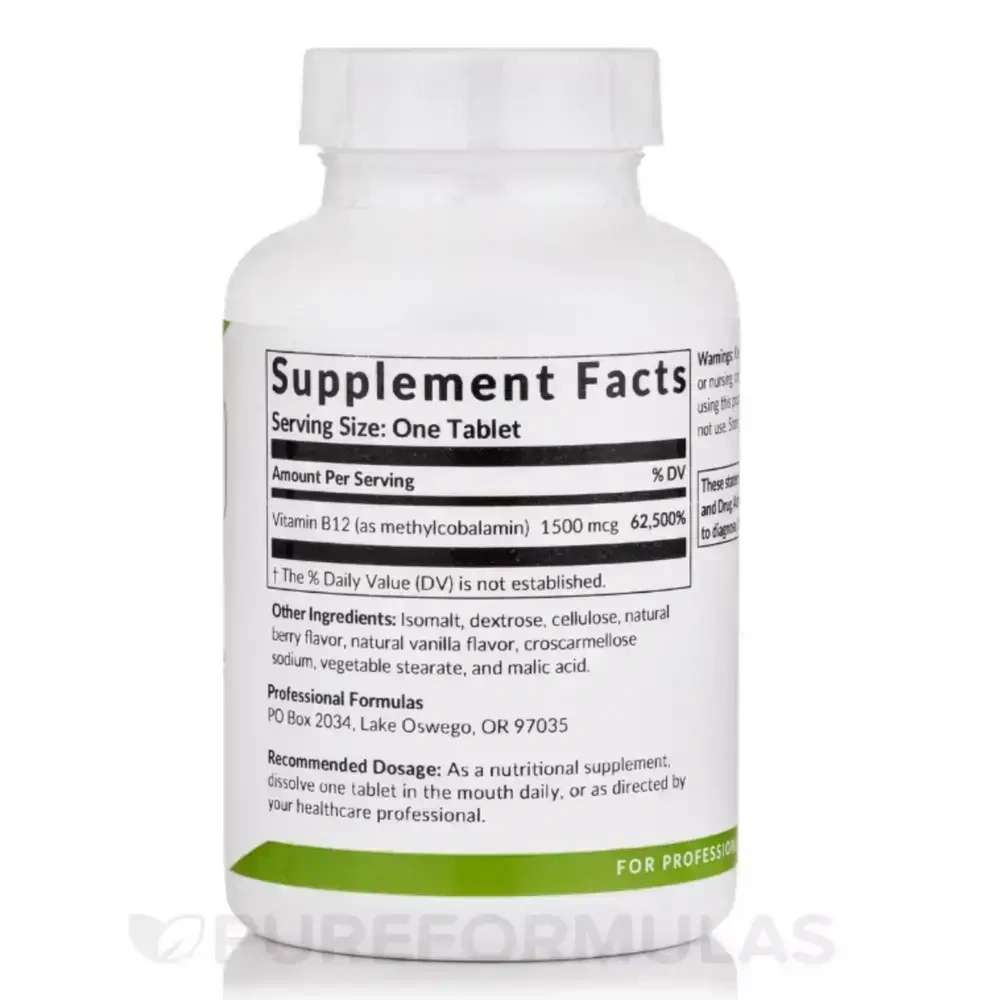Product image for Dissolvable B12.