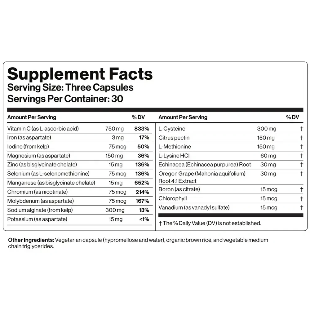 Product image for Metal Systox(Detox).