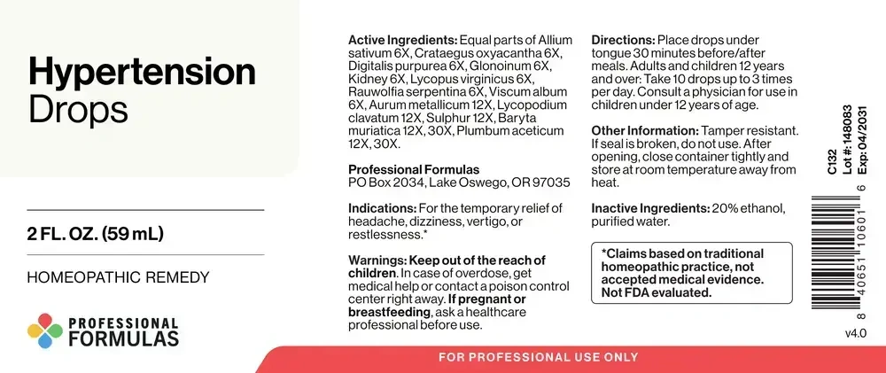 Product image for Hypertension Drops.