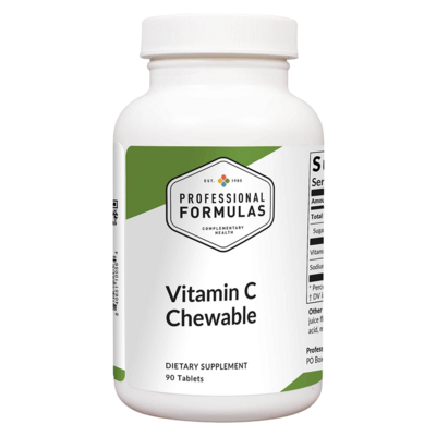 Vitamin C Chewable (90 tablets) Product image for Vitamin C Chewable (90 tablets).