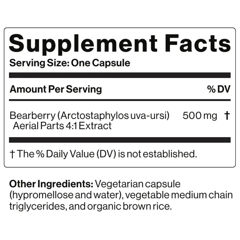 Product image for Uva Ursi/Bearberry 500mg.