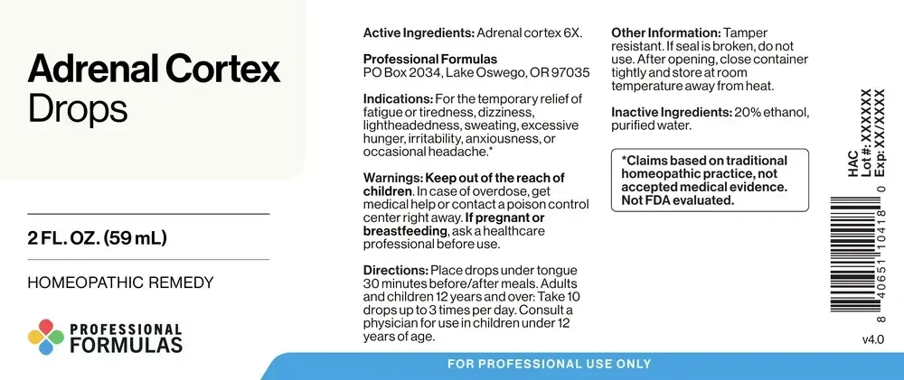Product image for Adrenal Cortex Drops.