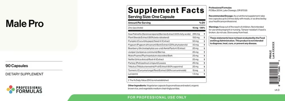 Product image for Male pro.