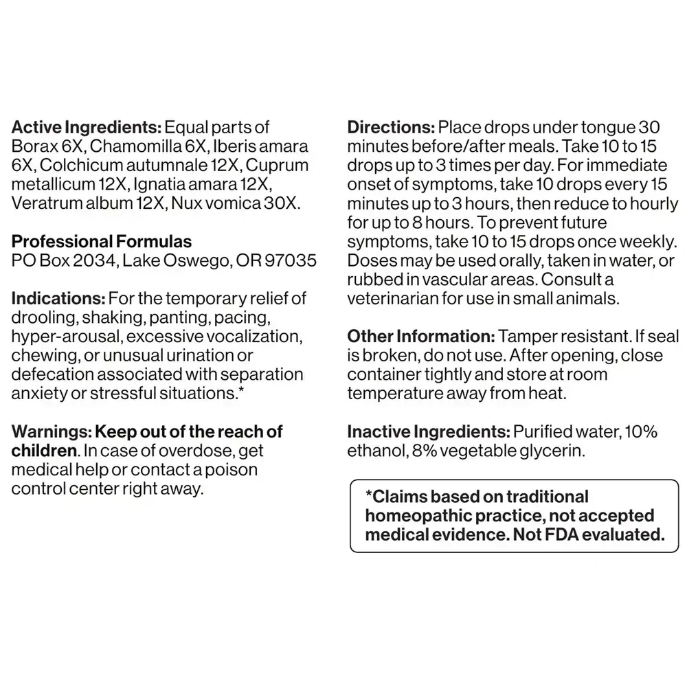 Product image for Anxiety/Stress Aid (Vet Line).