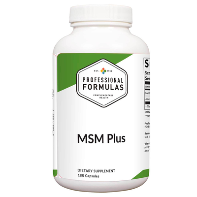 MSM Plus w/Aloe Vera 180 capsules
