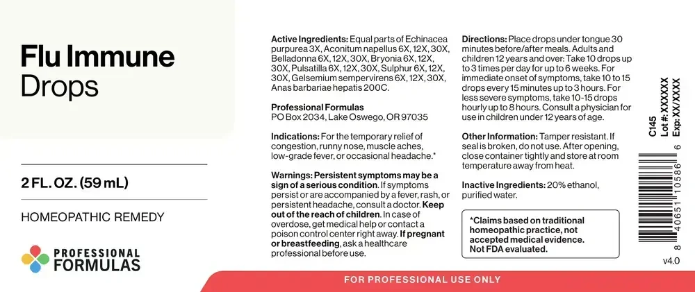 Product image for Flu Immune.