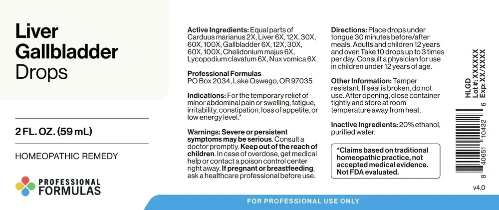 Product image for Liver Gallbladder Drops.