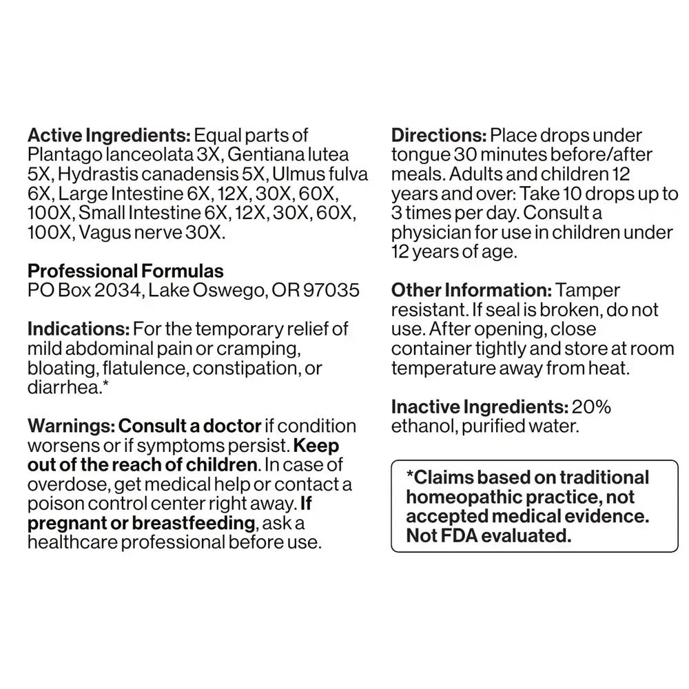 Product image for Intestine Drops.
