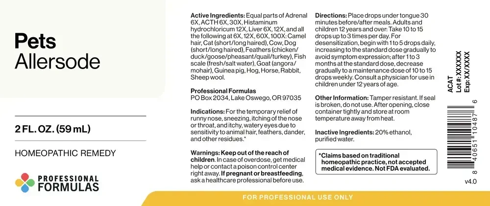 Product image for Pets Allersode.