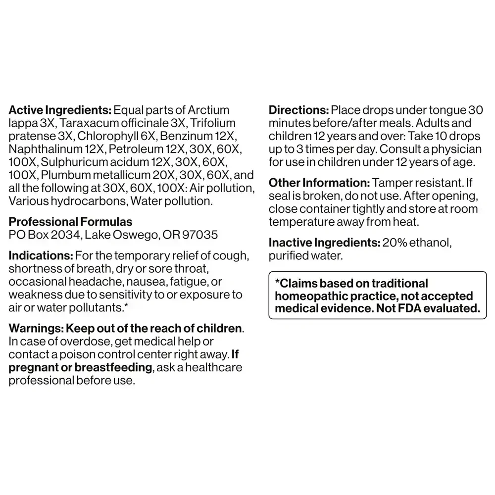 Product image for Enviro Detox(pollution).