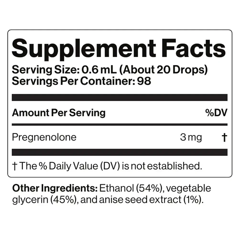 Product image for Liquid Pregnenolone.