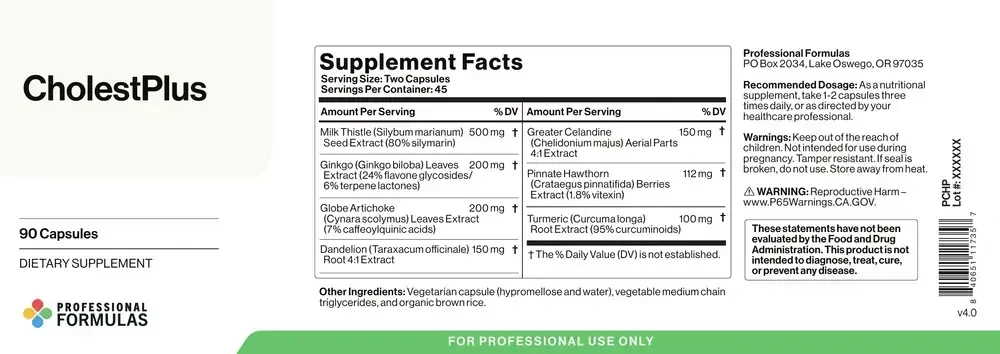 Product image for CholestPlus.