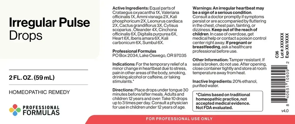 Product image for Irregular Pulse Drops.