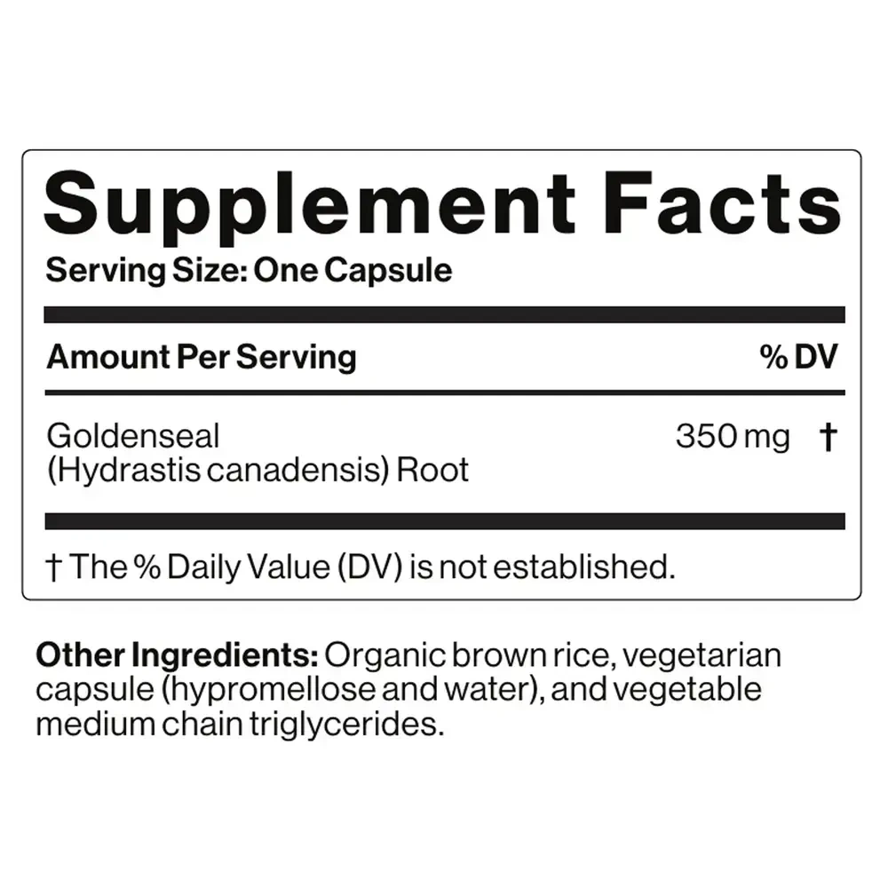 Product image for Golden Seal Caps.