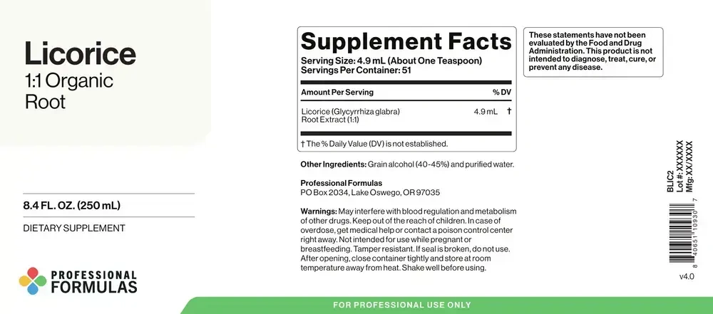 Product image for Licorice Root/Glycyrrhiza Glabra.