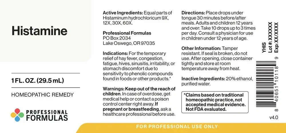 Product image for Histamine.