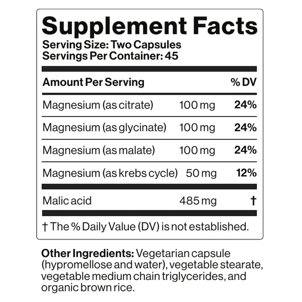 Product image for Magnesium Complex.