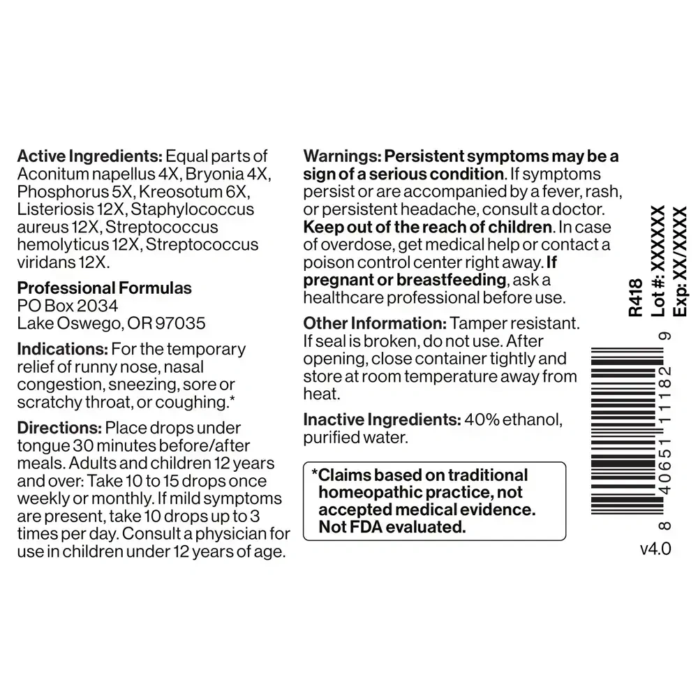 Product image for Staph/Strep Respiratory.