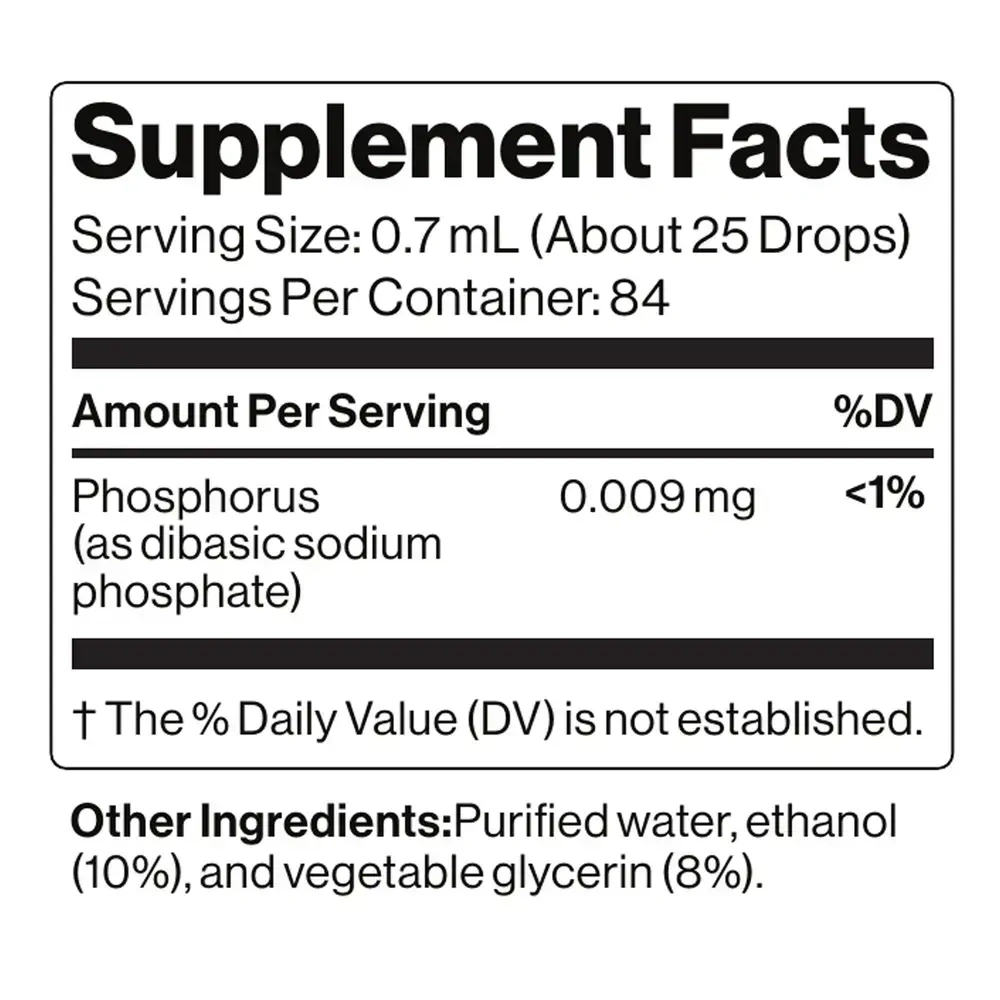 Product image for P-Phosphorus (Oligo Element).
