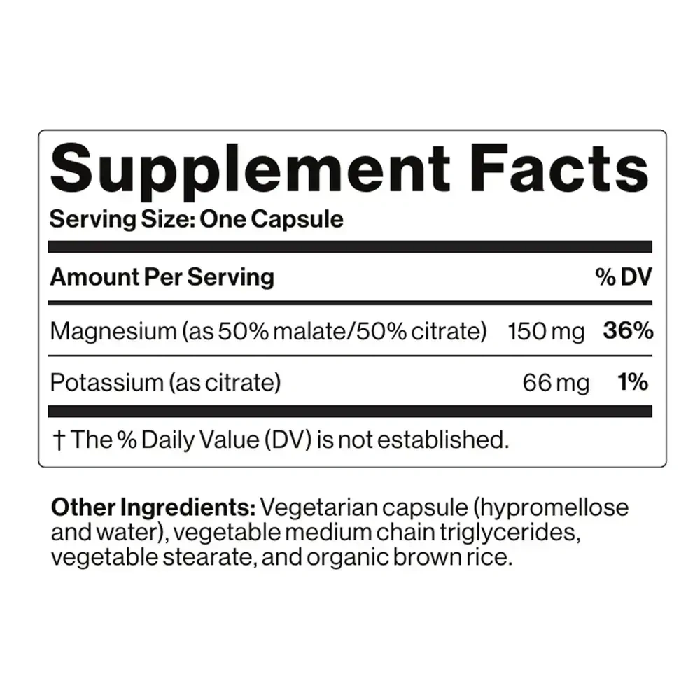 Product image for Magnesium Potassium Complex.
